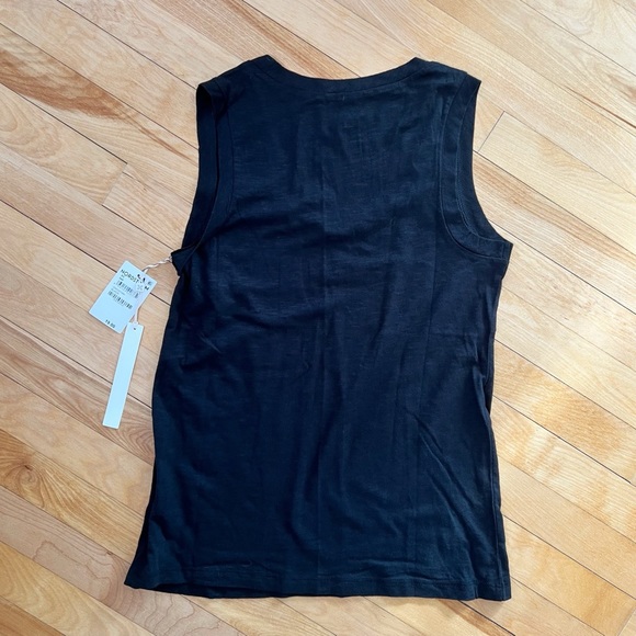 NWT Nordstrom Caslon Black Tank - Size XS - Picture 3 of 3
